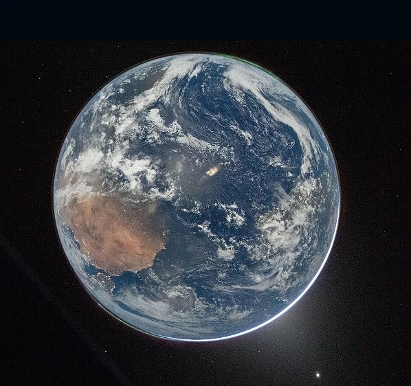 Earth seen from space